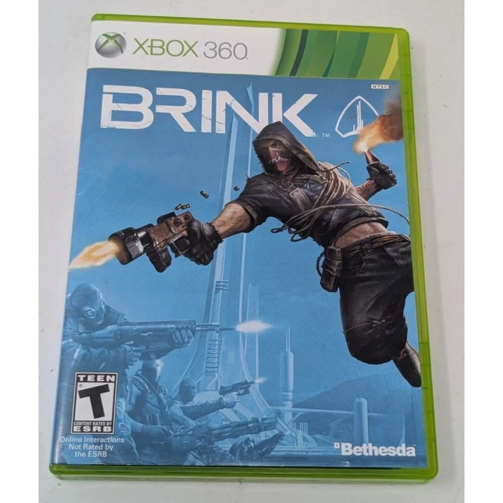 Brink‎ (Microsoft Xbox 360, 2011) Complete w/ Manual Tested Working